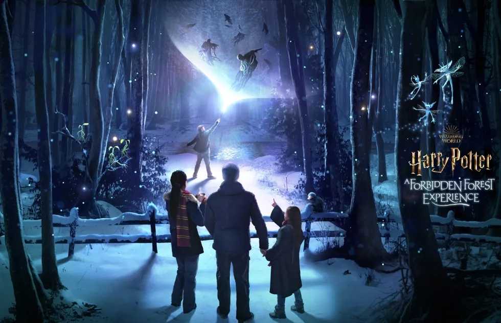 Promotional image for Harry Potter: A Forbidden Forest Experience in Cheshire, England