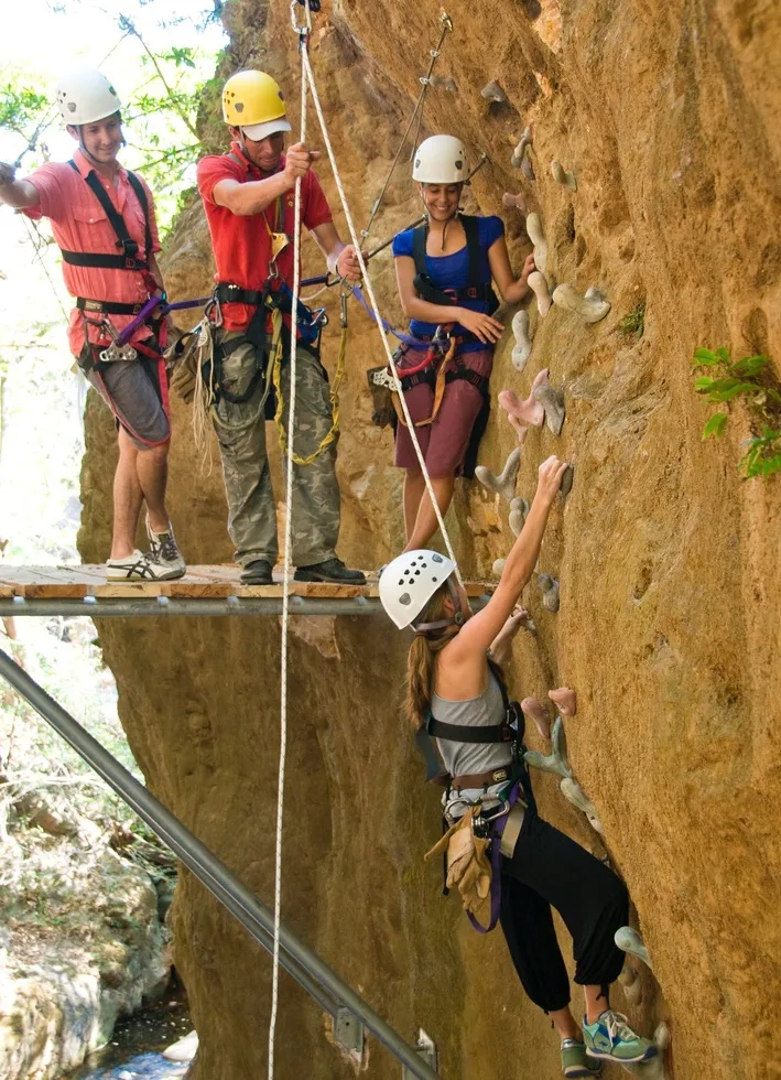 Hacienda Guachipelin, Rock Climbing, Costa Rica