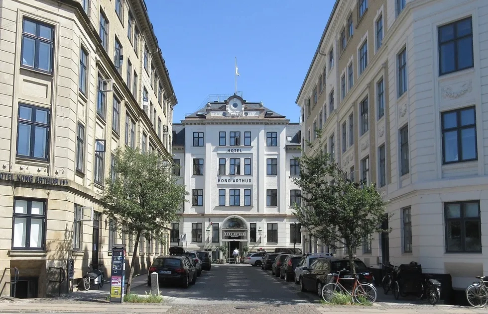 Hotel Kong Arthur exterior, Copenhagen, Denmark