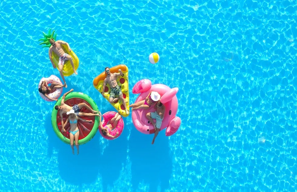 Pool, Travel, Rafts