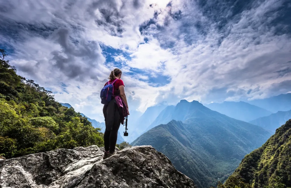 Hiking on the Inca Trail in Peru