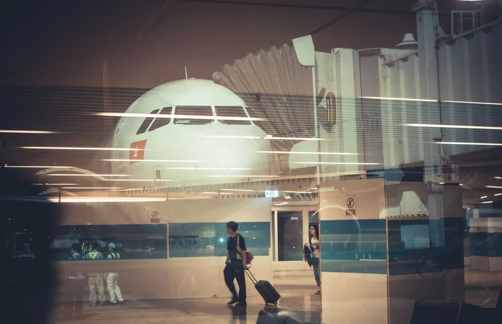 Airplane window