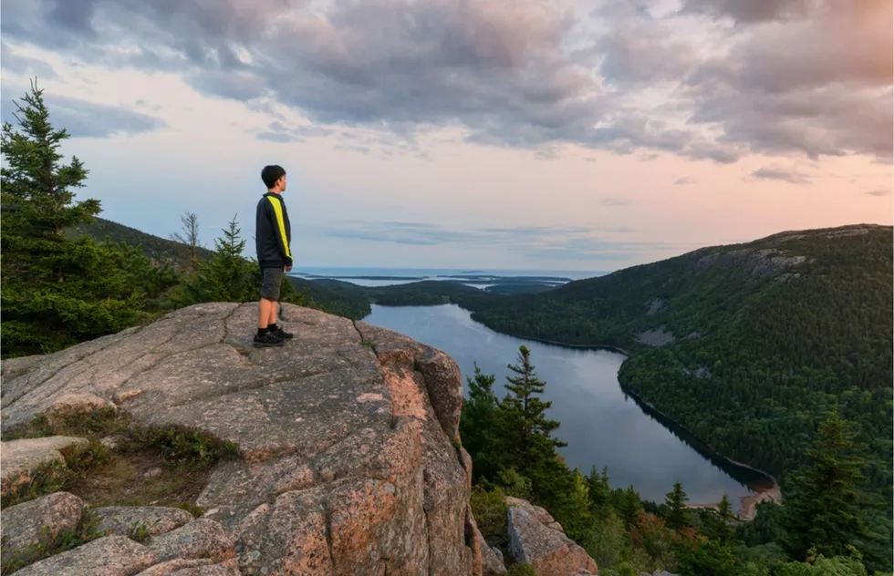 Jordan Pond, Acadia National Park, Hiking, New England, Maine