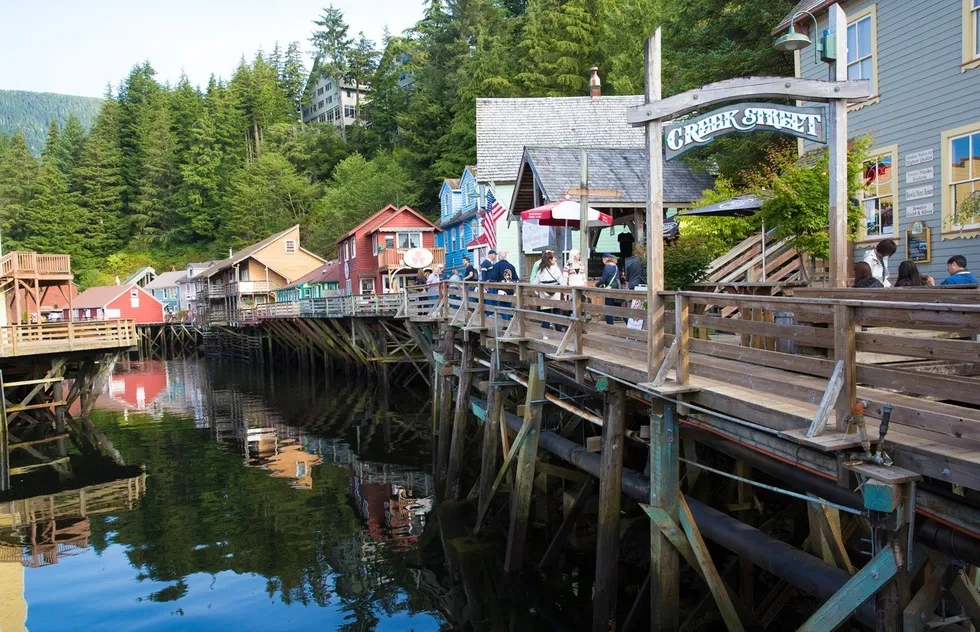 Greek Street walk, Ketchikan, Alaska