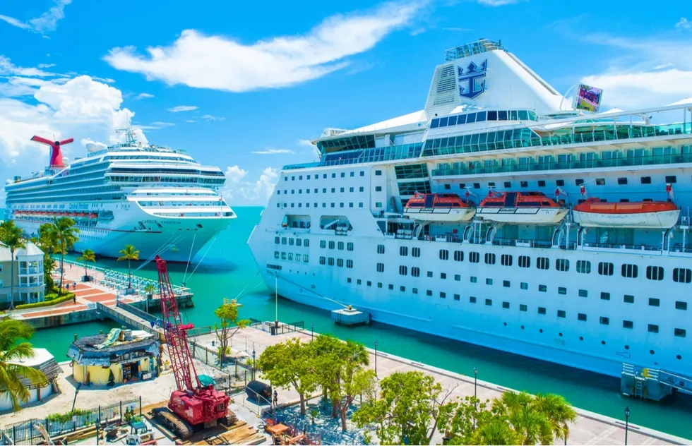 Cruise ships in Key West, Florida