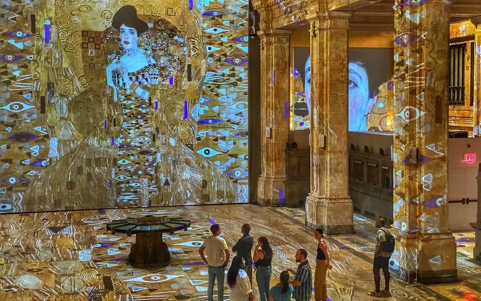Hall des Lumières, New York City, New York, Klimt, Art