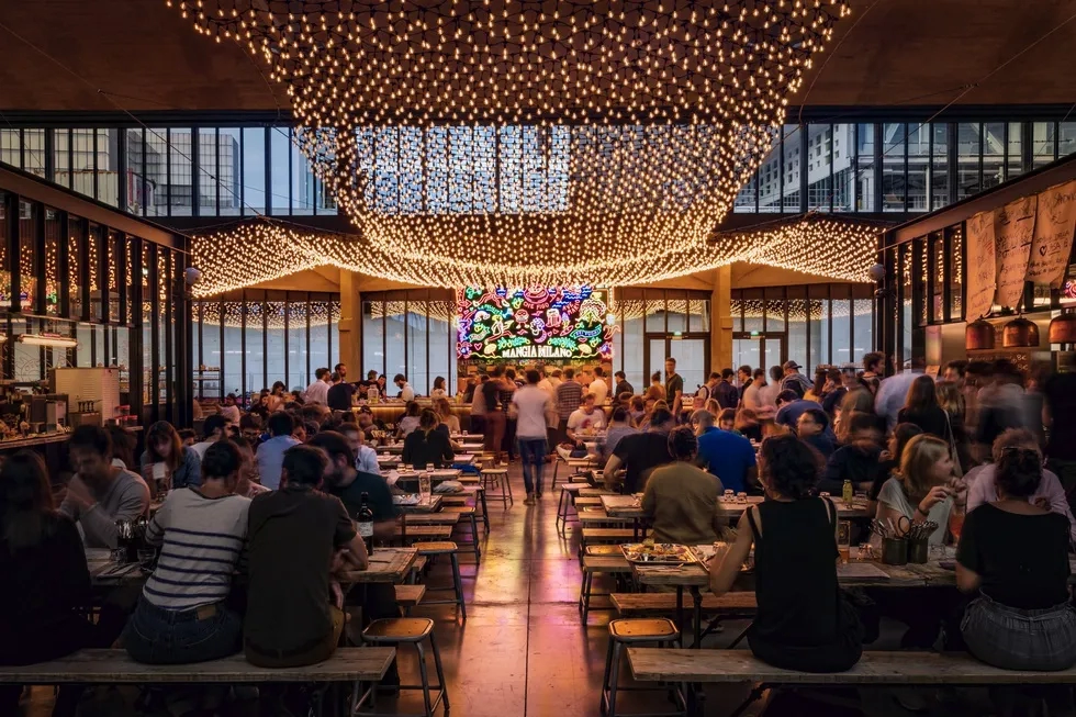 La Felicità food court Birgarten, Paris