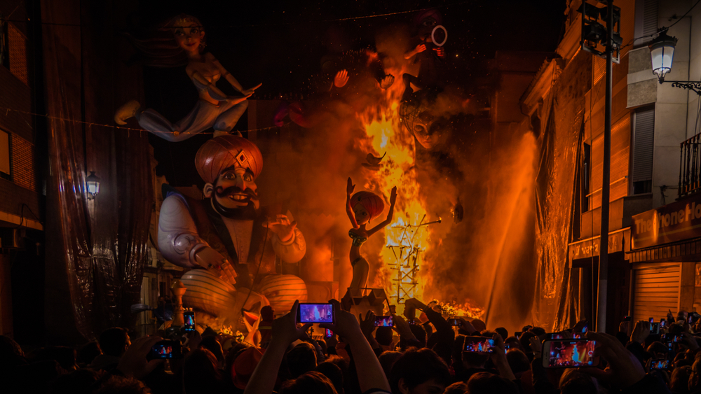Las Fallas, Valencia, Spain
