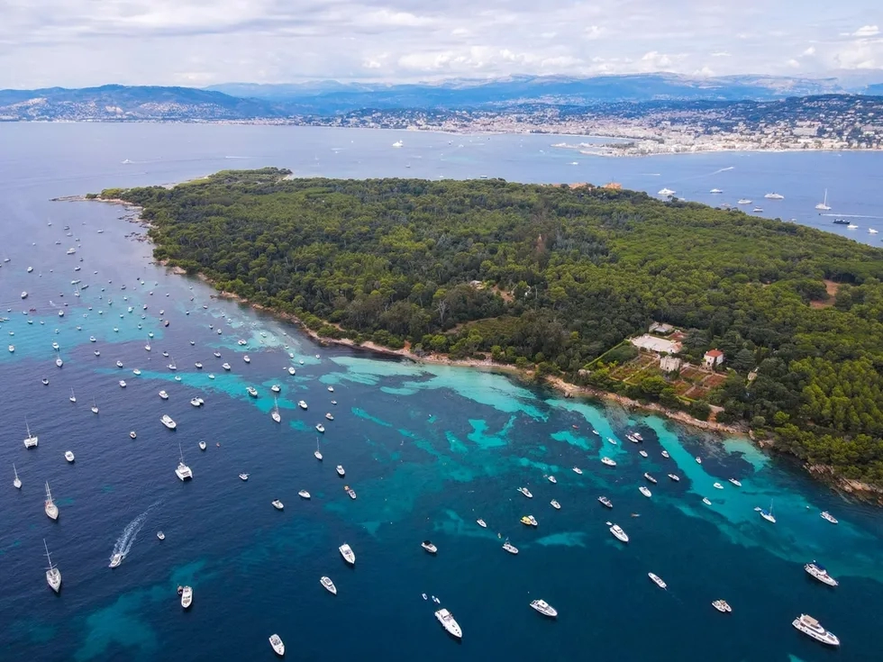 Lerins Islands, French Riviera, Ile Ste-Marguerite, Ile St-Honorat, France