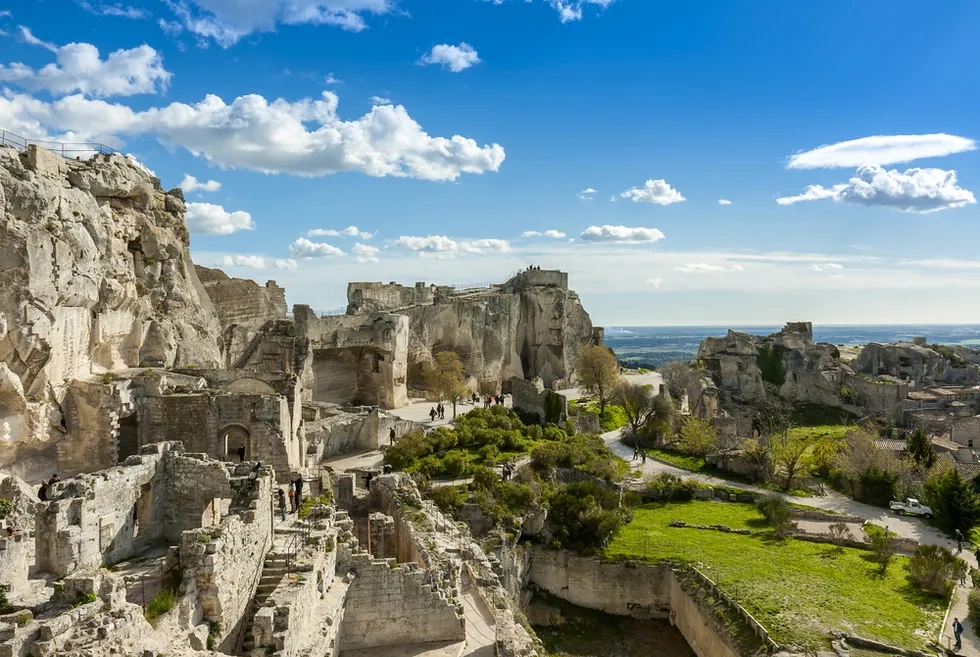 Les Baux de Provence, Provence, France, Medieval Castle