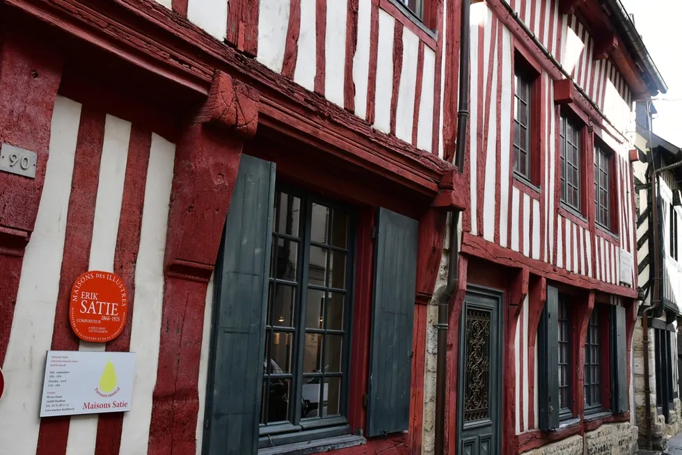 Les Maisons Satie, Honfleur, France, Normandy