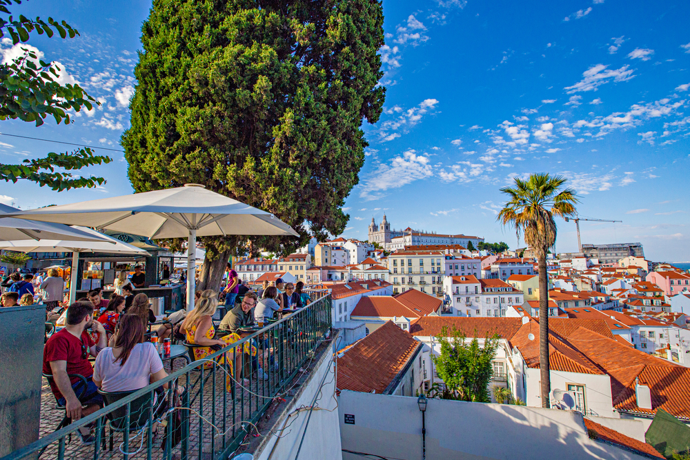 Cafe, Lisbon, Portugal