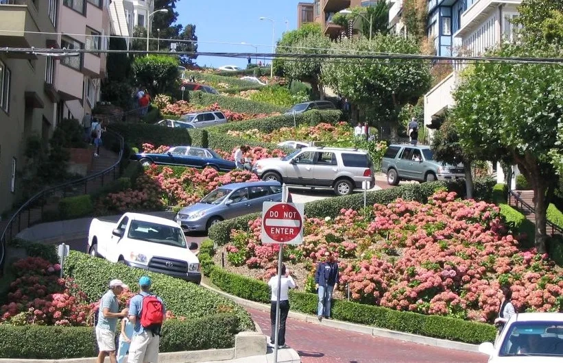 Lombard Street in San Francisco