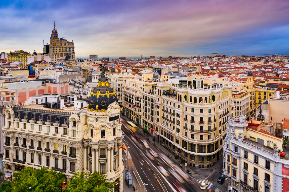 Madrid Skyline