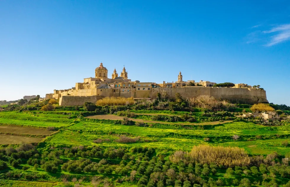Mdina, Malta, Hilltown