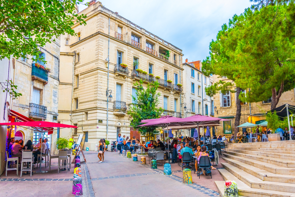 Montpellier, France, Cafe
