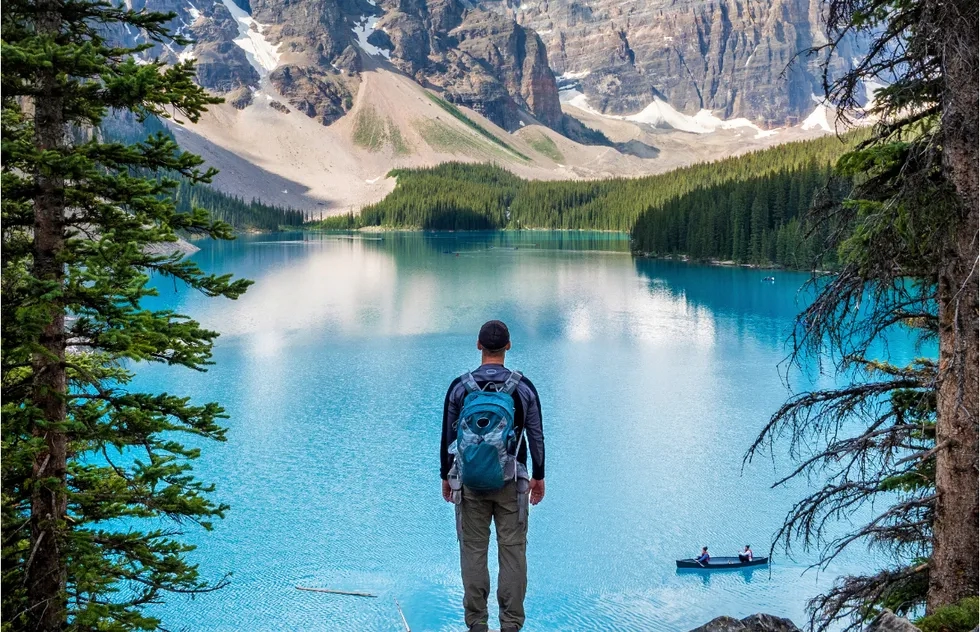 Moraine Lake at Banff National Park in Alberta, Canada