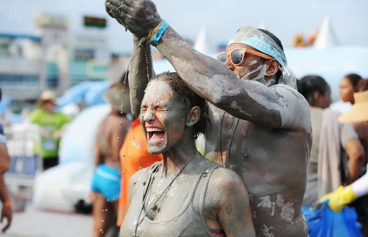 Mudtopia in Rotorua, New Zealand