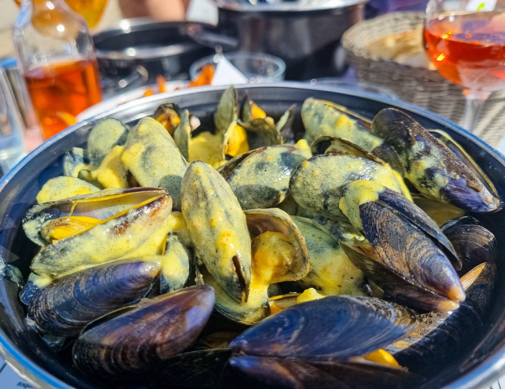 La Rochelle, France, Mussels