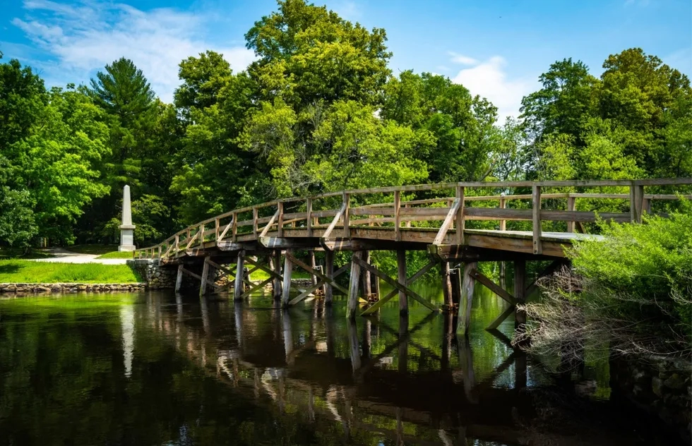 North Bridge in Concord, Massachusetts