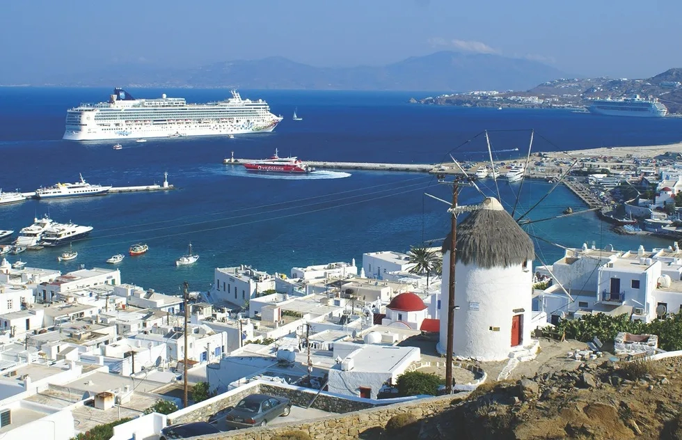 Norwegian Cruise Lines, Mykonos, Greece