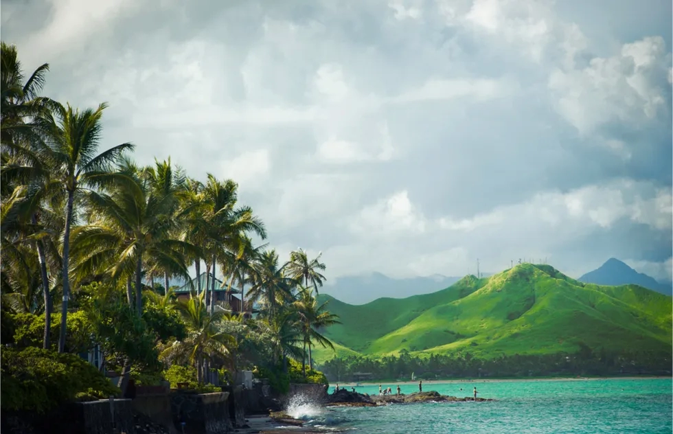 Oahu, Hawaii, Lanikai Beach, Tropics, Beach, Ocean