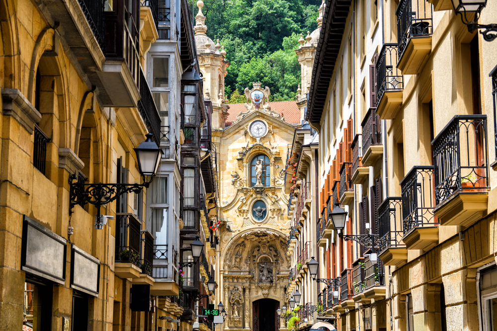 Old Town, San Sebastian, Spain