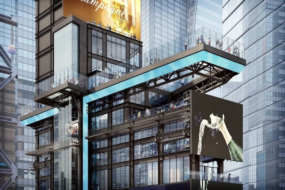 One Times Square rendering