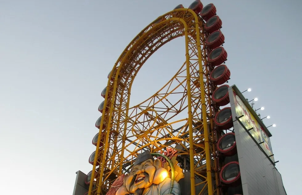 Dotonbori Ferris Wheel in Osaka, Japan