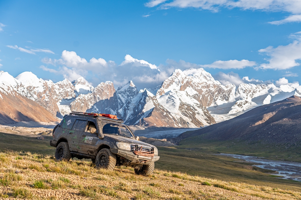 Toyota Land Cruiser,  Naryn, Kyrgyzstan