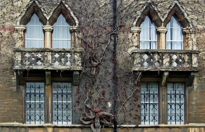 Magdalen College at Oxford University in England