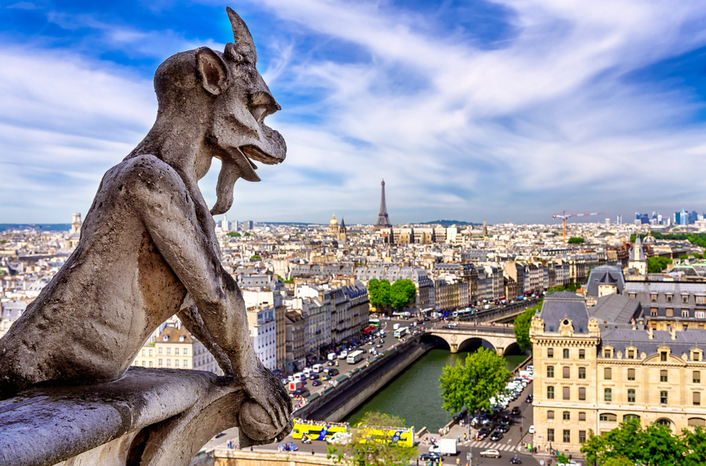 Paris, Notre Dame, Gargoyle, France