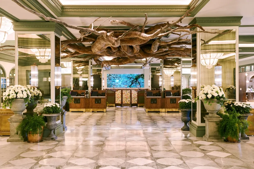 Park MGM lobby, Las Vegas