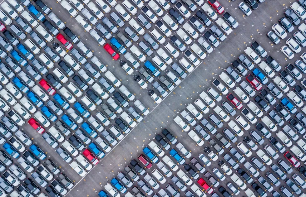 Rental Cars, Parking Lot
