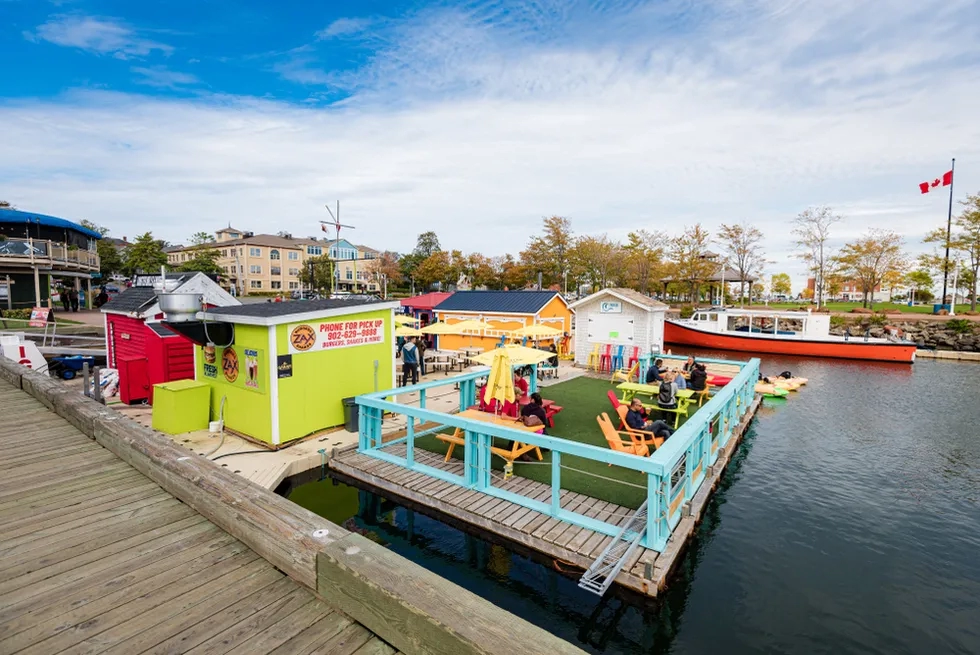 Peake's Quay, Charlottetown, Prince Edward Island, Canada