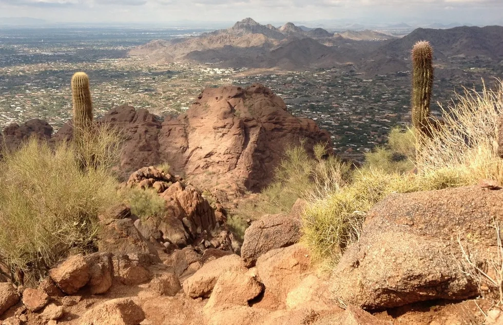 Cambelback Mountain overlooking Phoenix