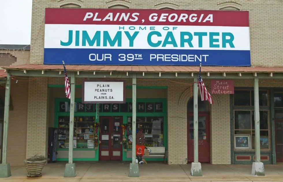 Storefront in Plains, Georgia