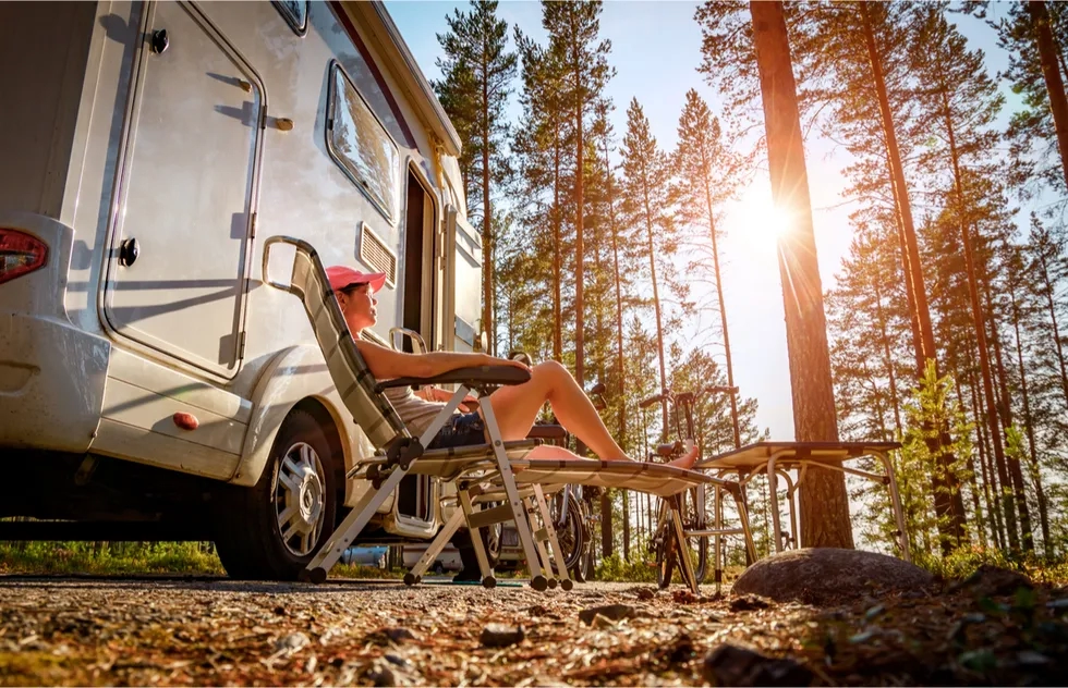RV Travel, Recreational Vehicle, Nature