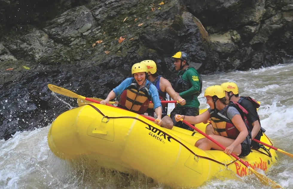 White water rafting, Pacuare River, Costa Rica