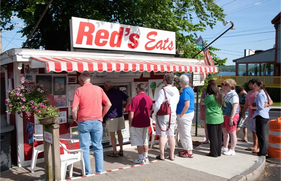 Red's Eats, Wiscasset, Maine, New England