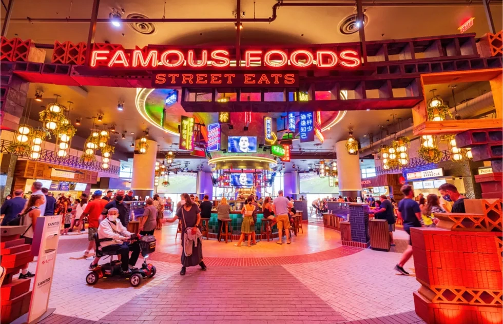 Resort World Casino, Las Vegas, Nevada, Food Court, Famous Foods Street Eats