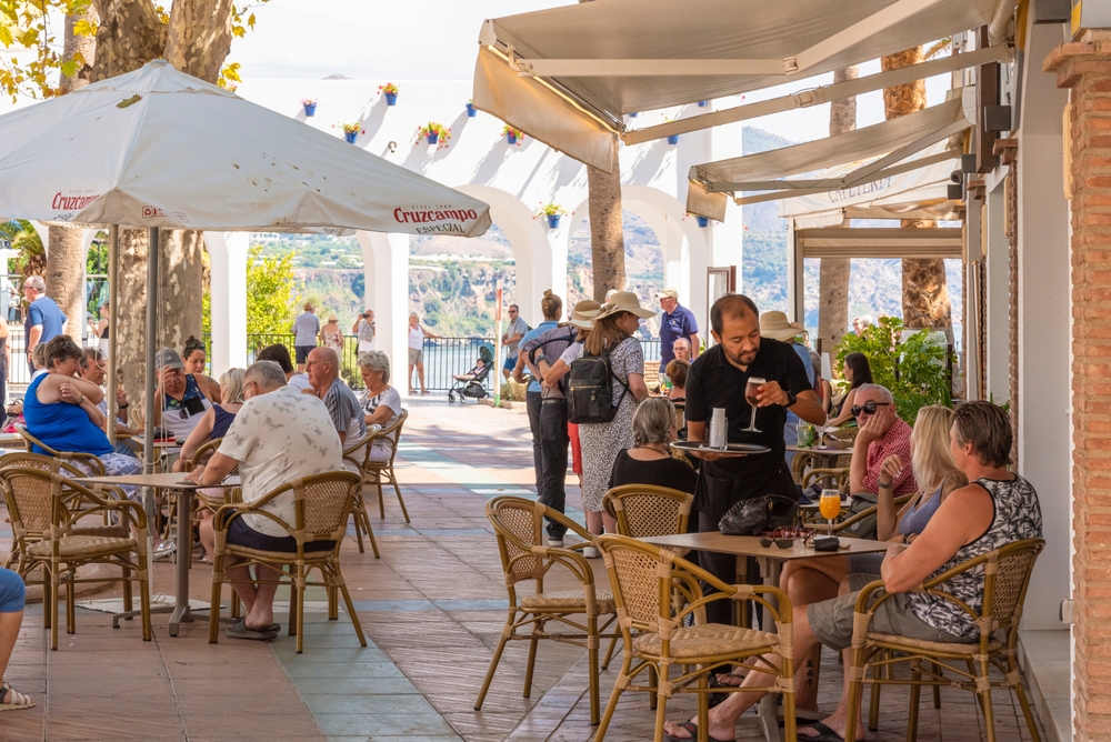 Restaurant, Nerja, Spain
