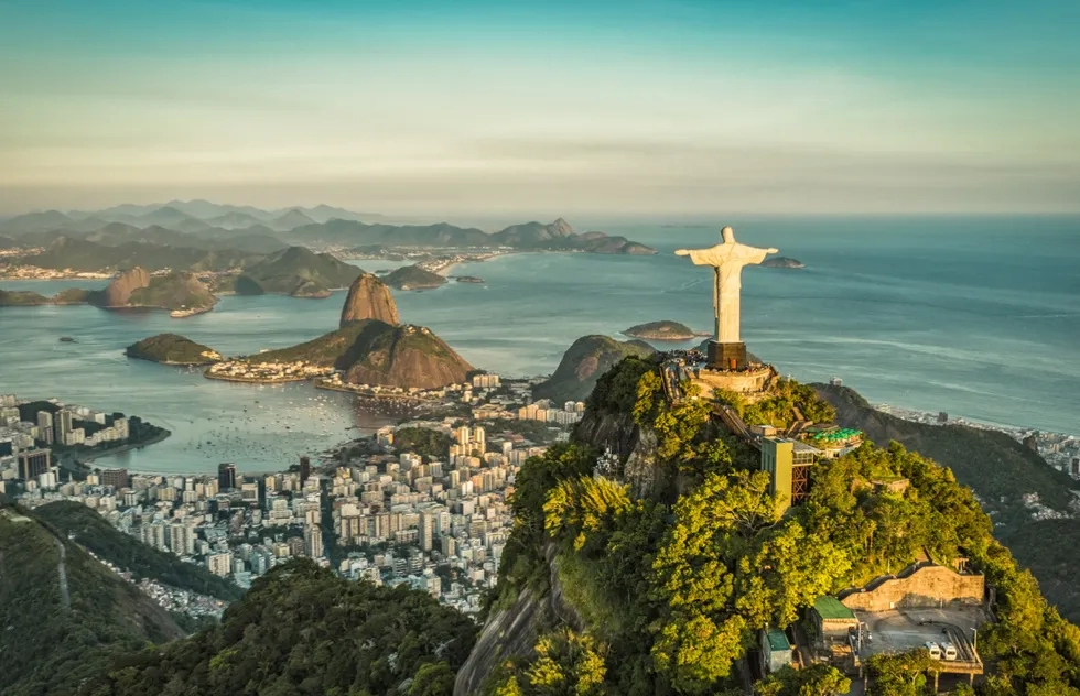 Aerial view of Rio de Janeiro