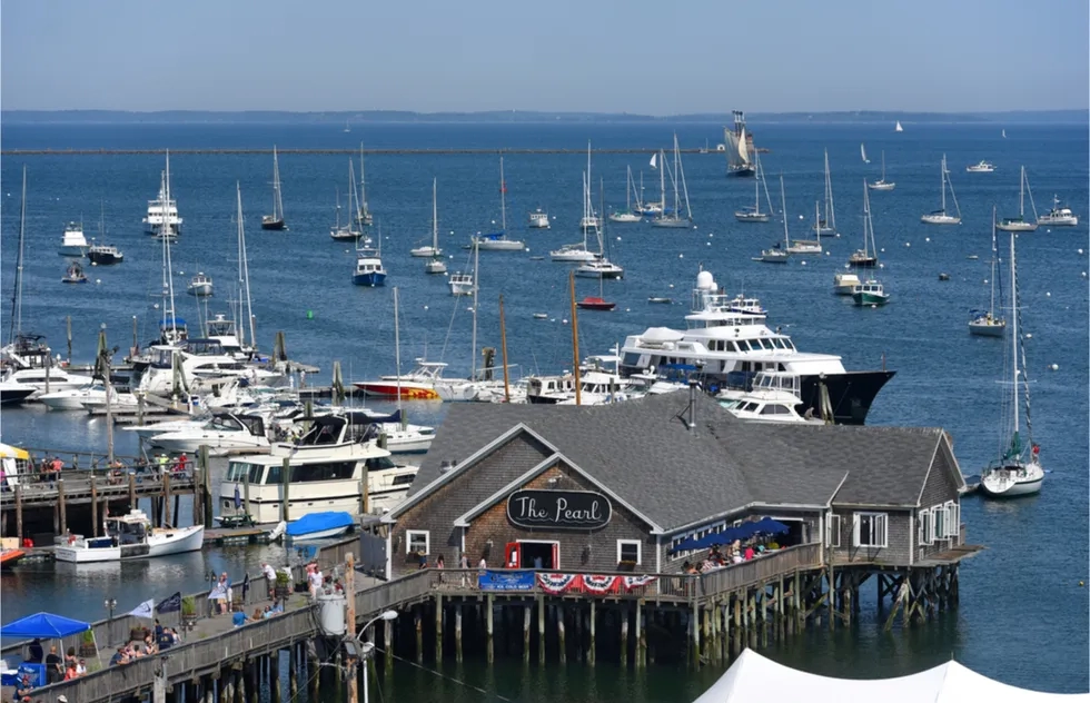 Rockland, Maine, Harbor, Boats