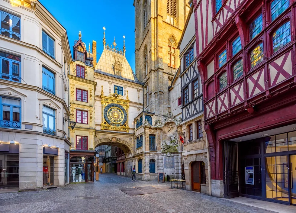 Rouen, France, Gros-Horloge, Normandy