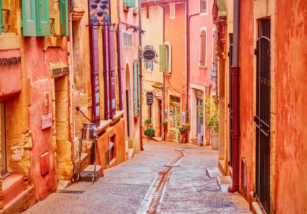 Roussillon, Provence, France, Ochre