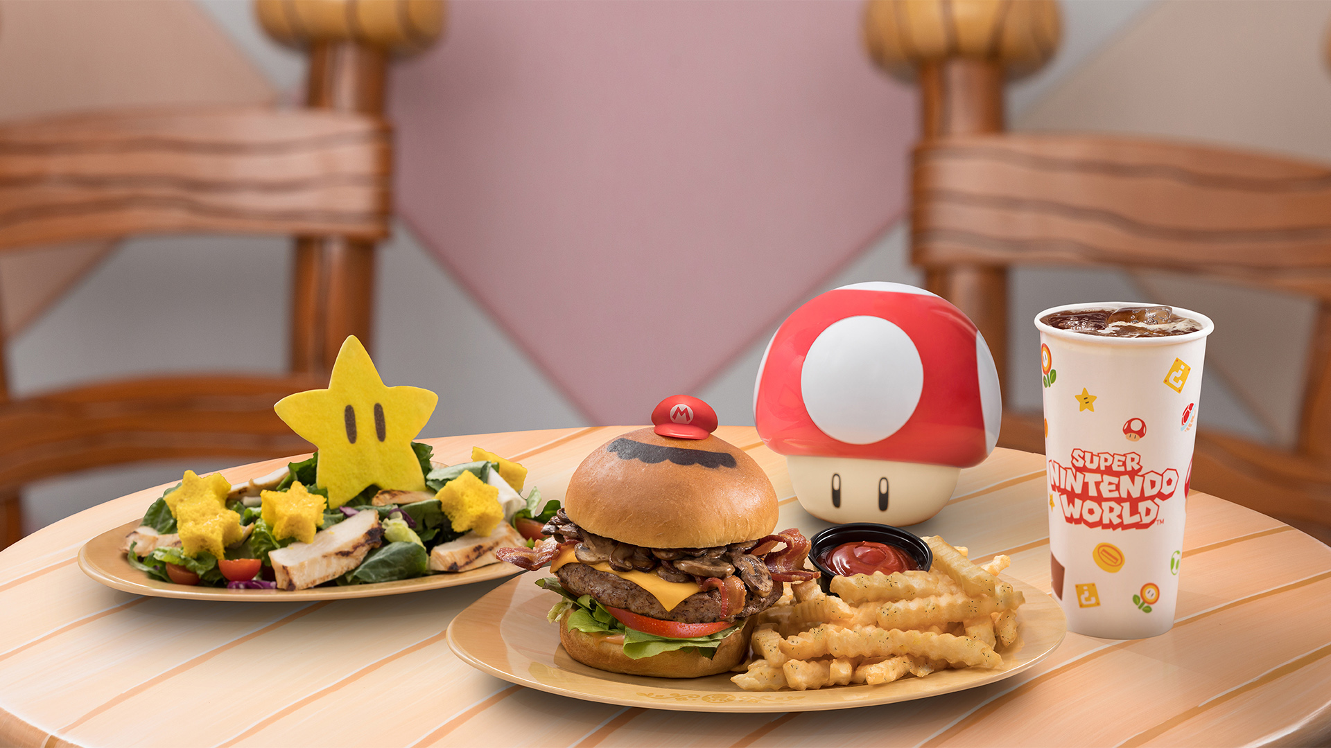 Super Nintendo World food