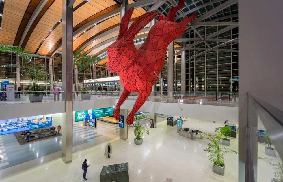Sacramento International Airport in California