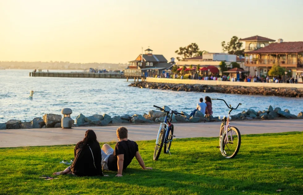 Waterfront Park in San Diego