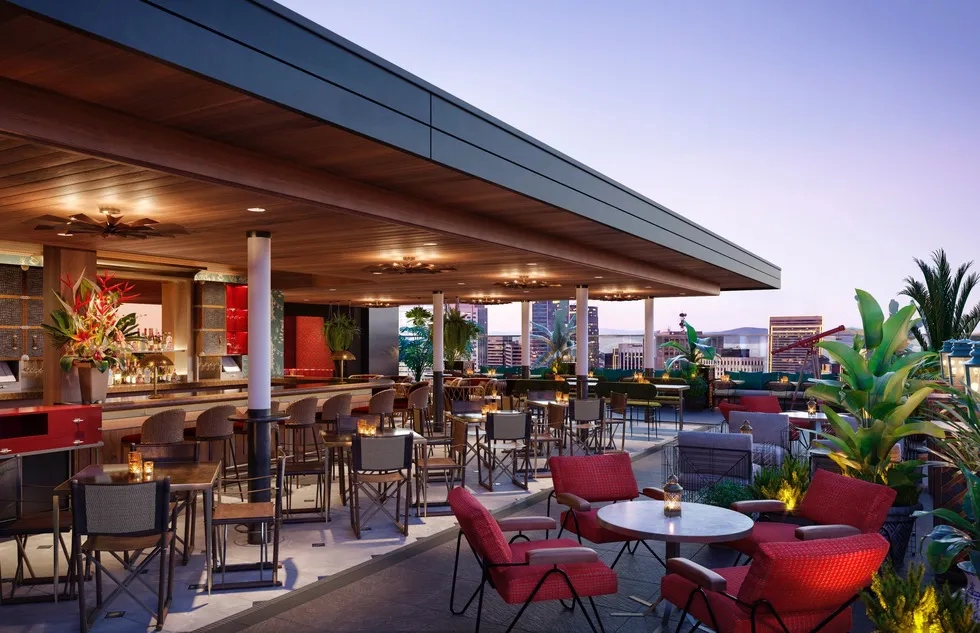 Virgin Hotel San Francisco rooftop